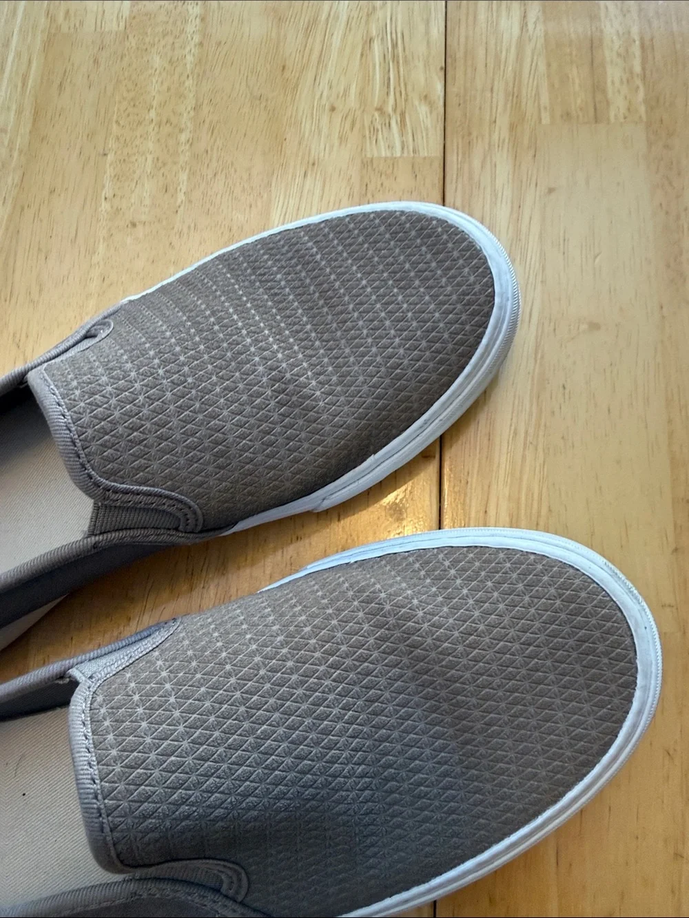 Keds Brown Slip-On Canvas Loafers